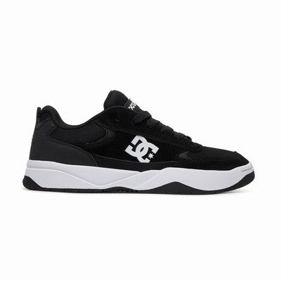 DC Penza Men's Black/White Sneakers Australia Online DHY-035